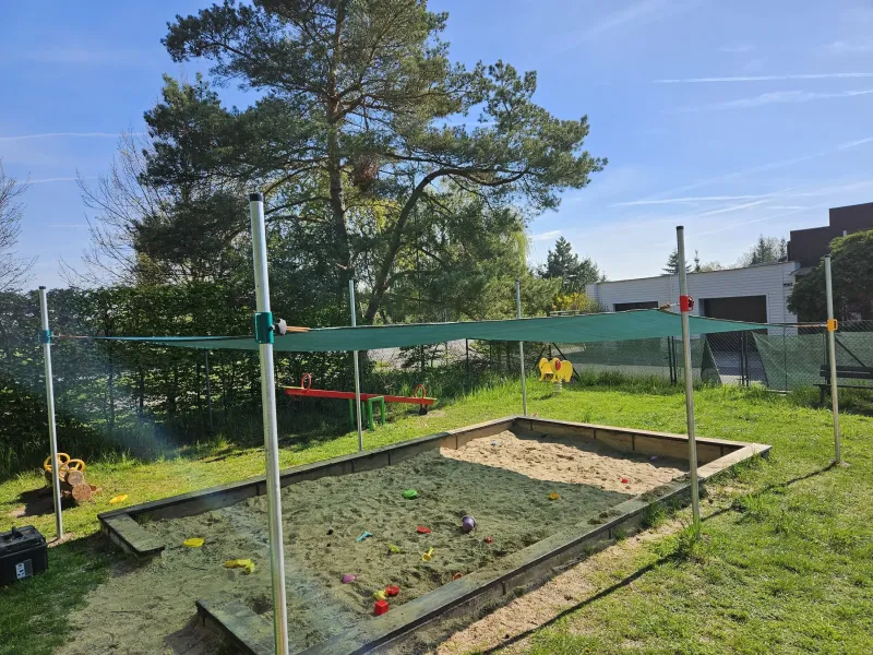 Stínění pískoviště